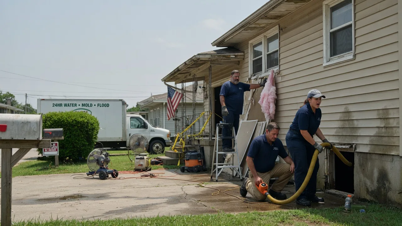 Water Damage Repair in Crystal Beach, FL near me